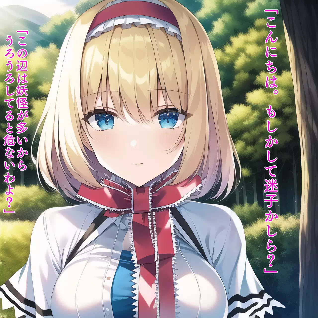 常識改変された幻想郷　#7 アリスの花嫁試験①