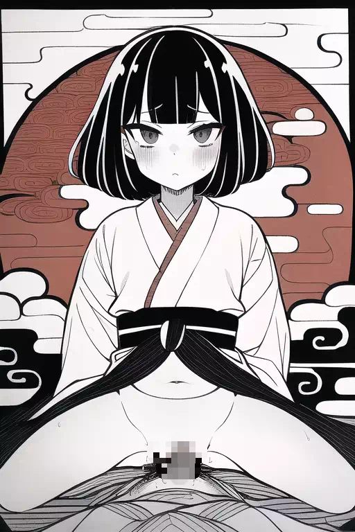 エロ　ぱっつん髪の娘