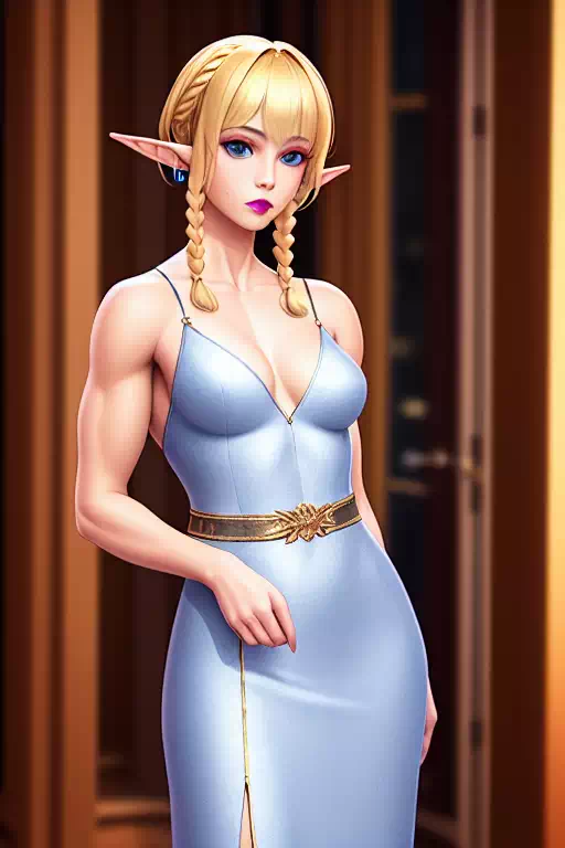 Beautiful Athletic Elf Girl