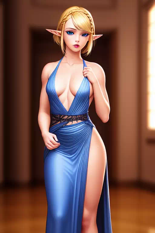 Beautiful Athletic Elf Girl