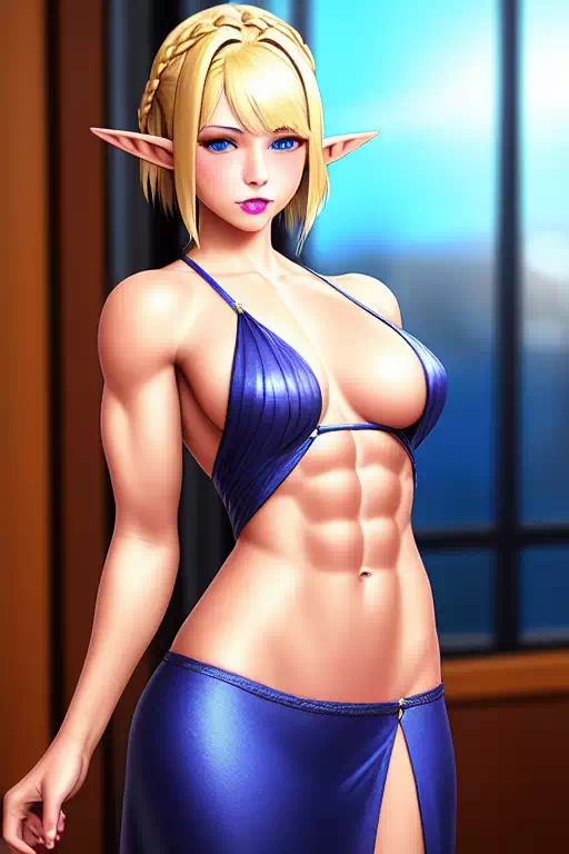 Beautiful Athletic Elf Girl