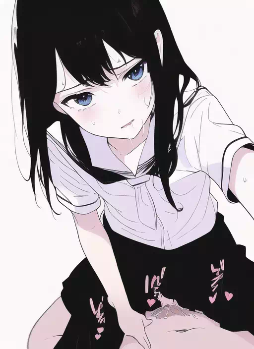 【NovelAI】馬乗り女の子