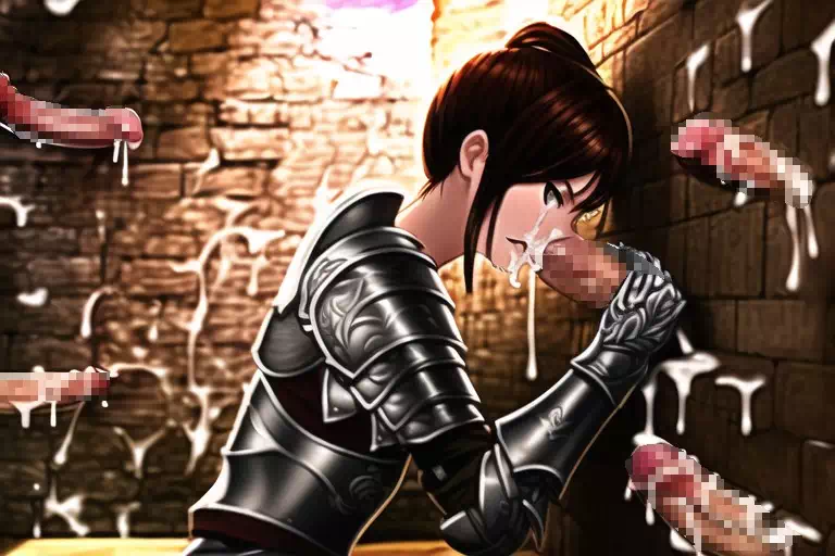 エロトラップダンジョンに苦戦する女剣士