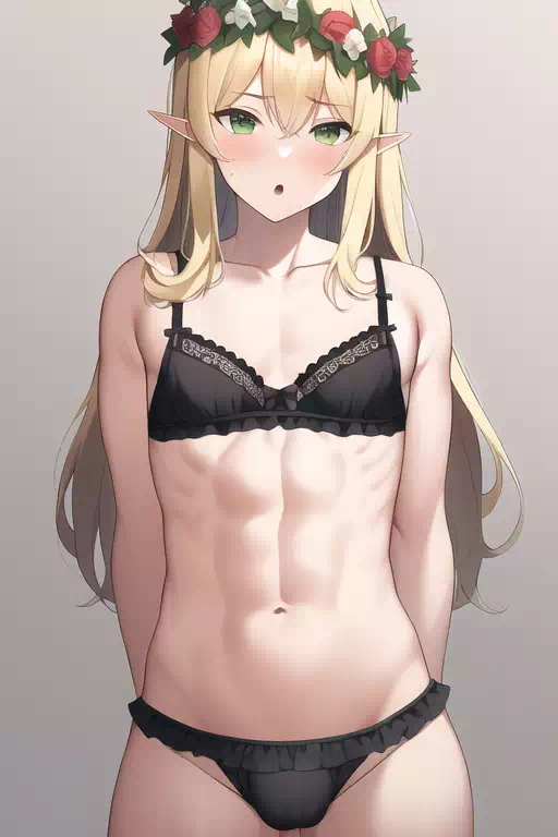 オスエルフくんのおちんちん鑑賞会したい