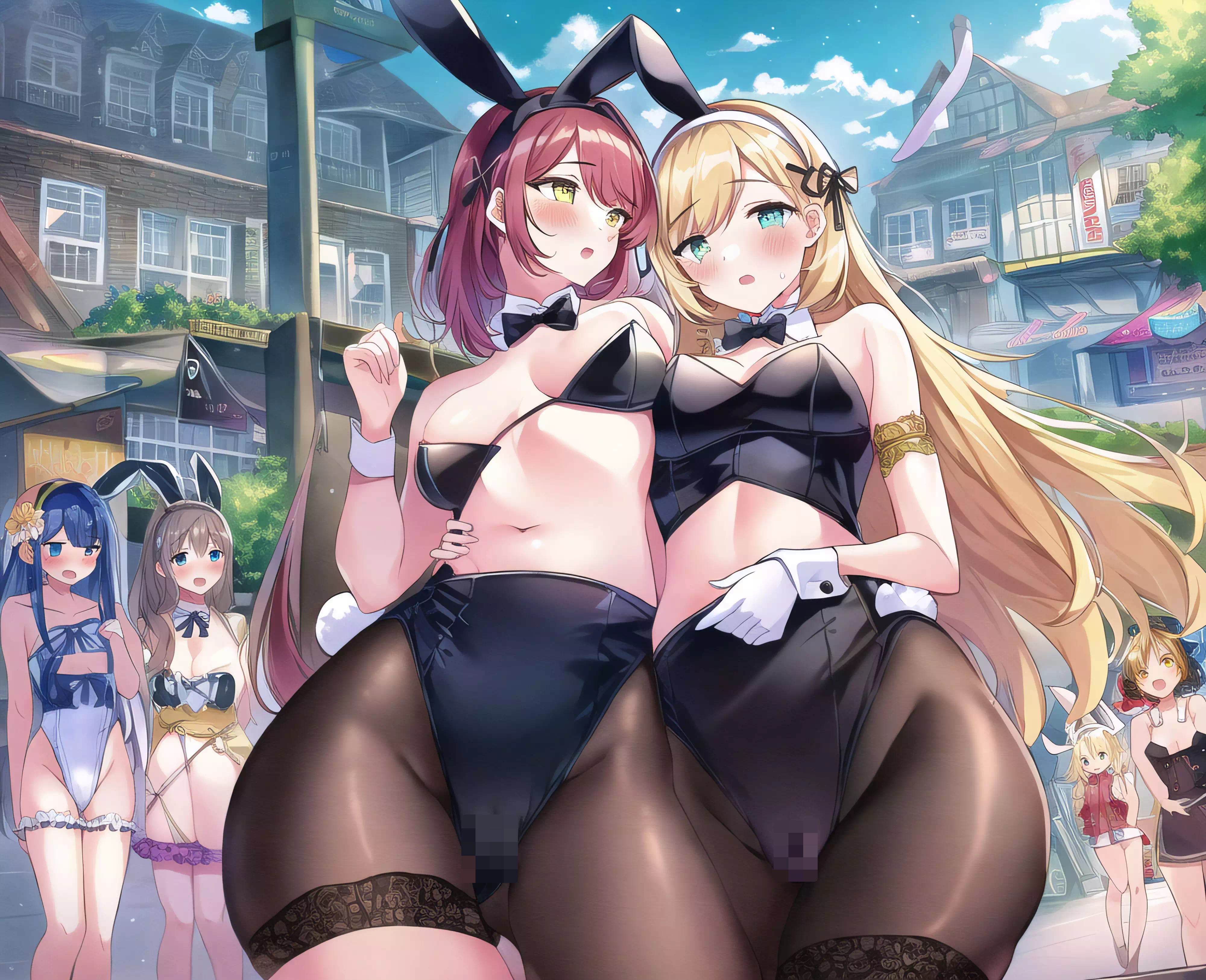 ようこそエロバニー村へ！【AI】