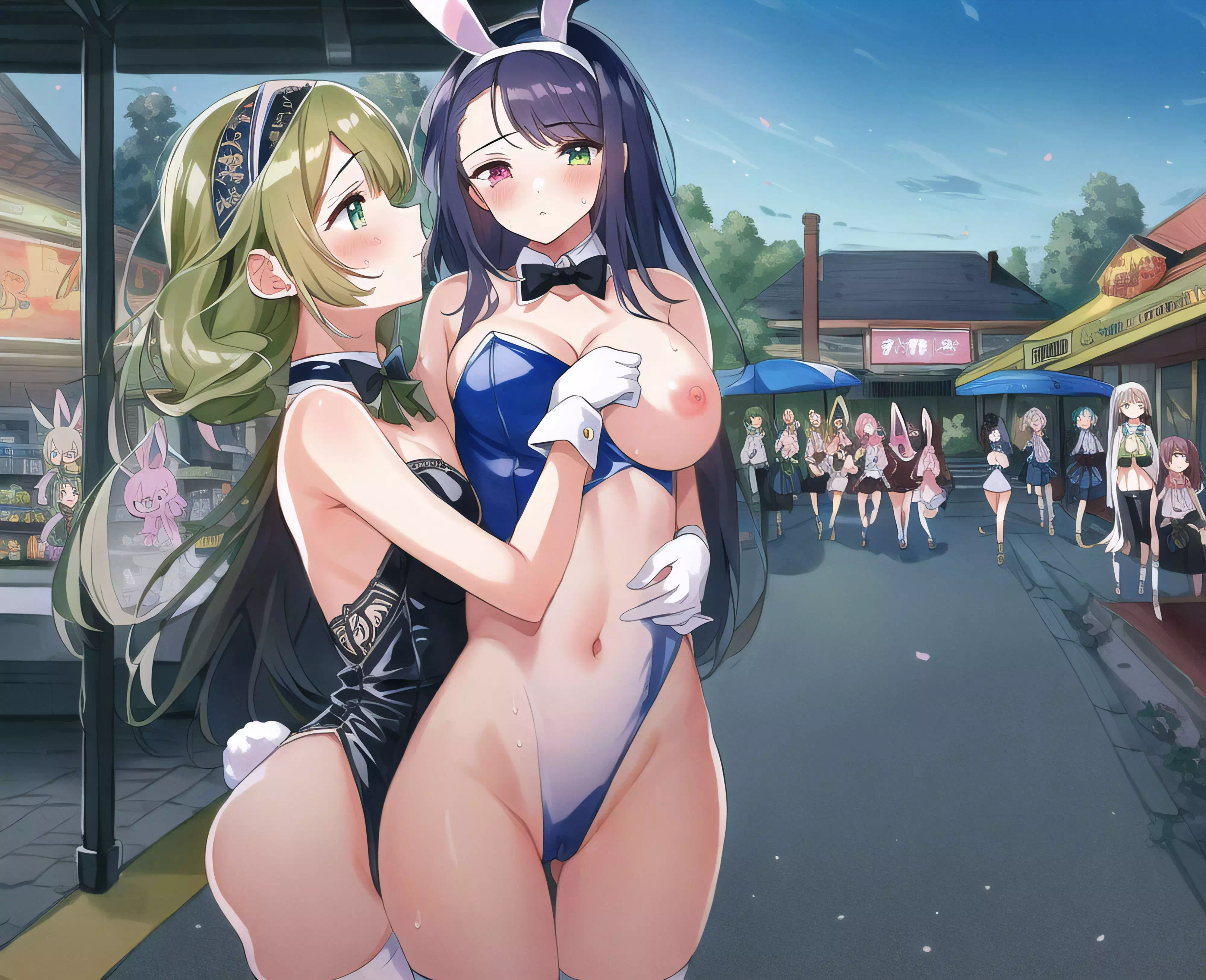 ようこそエロバニー村へ！【AI】