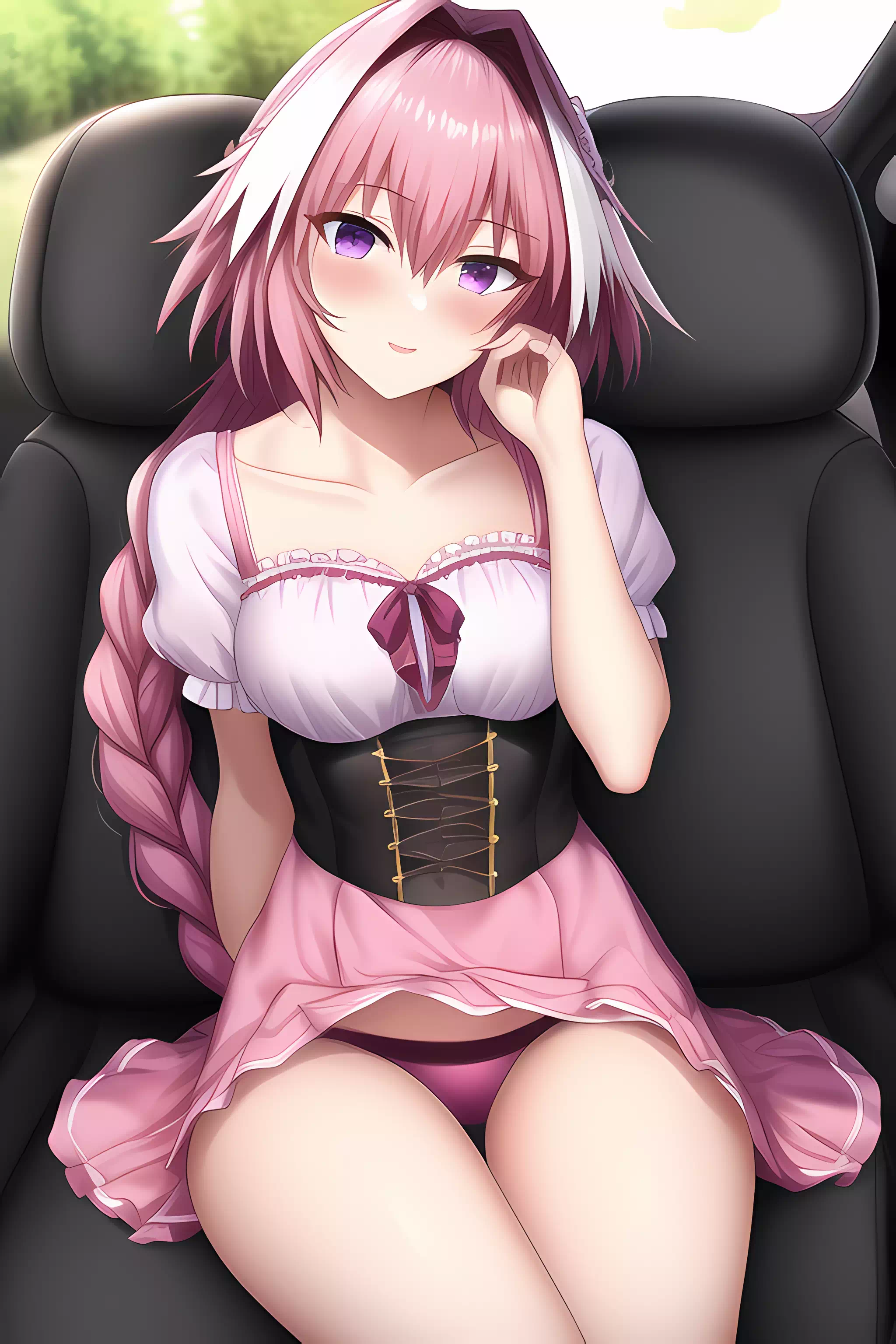 女体化アストルフォとデート(Date with Astolfo)