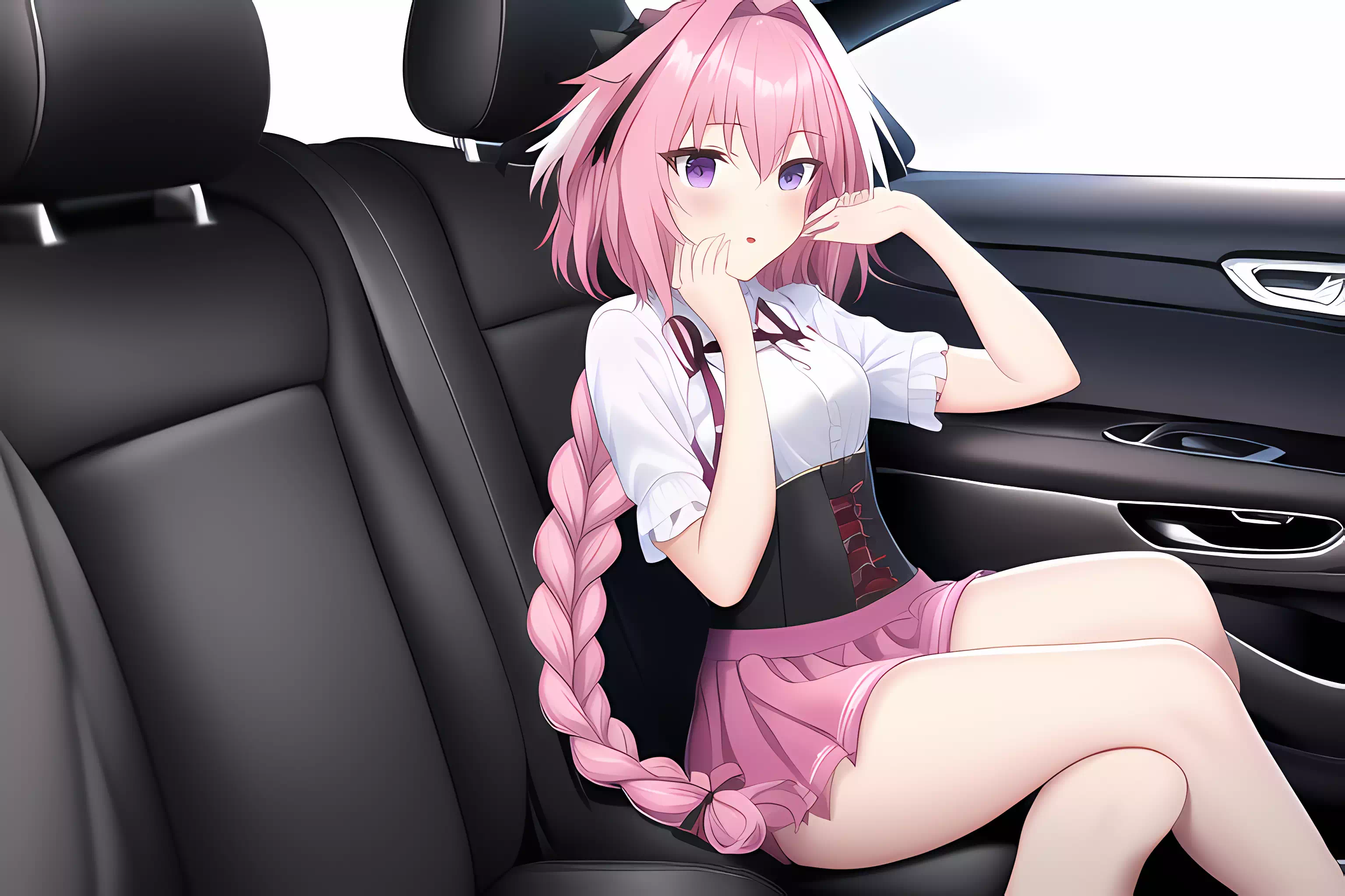 女体化アストルフォとデート(Date with Astolfo)