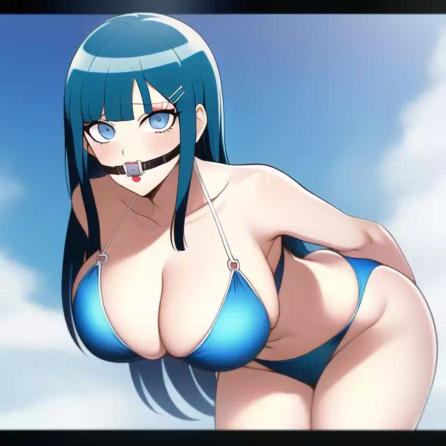 Sayaka Maizono bondage modeling