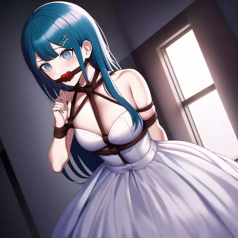 Sayaka Maizono bondage modeling