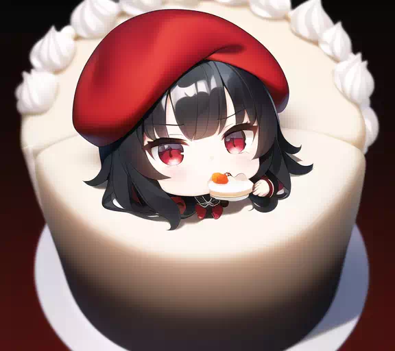 チビとケーキ