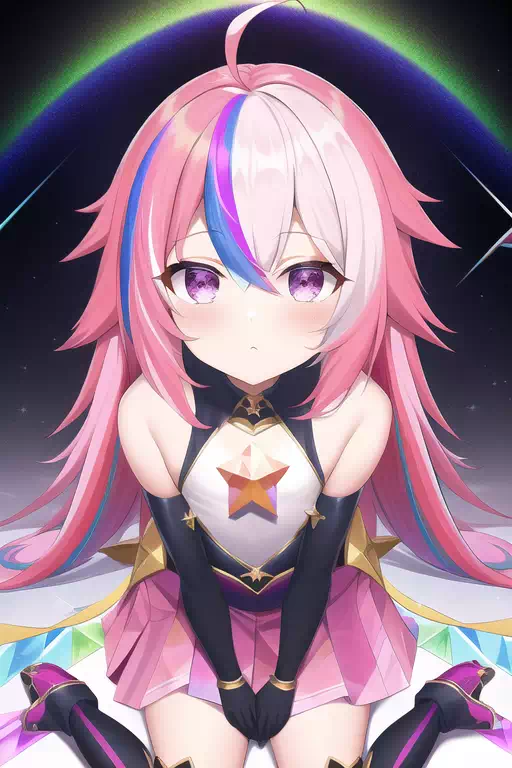 レインボーピンク