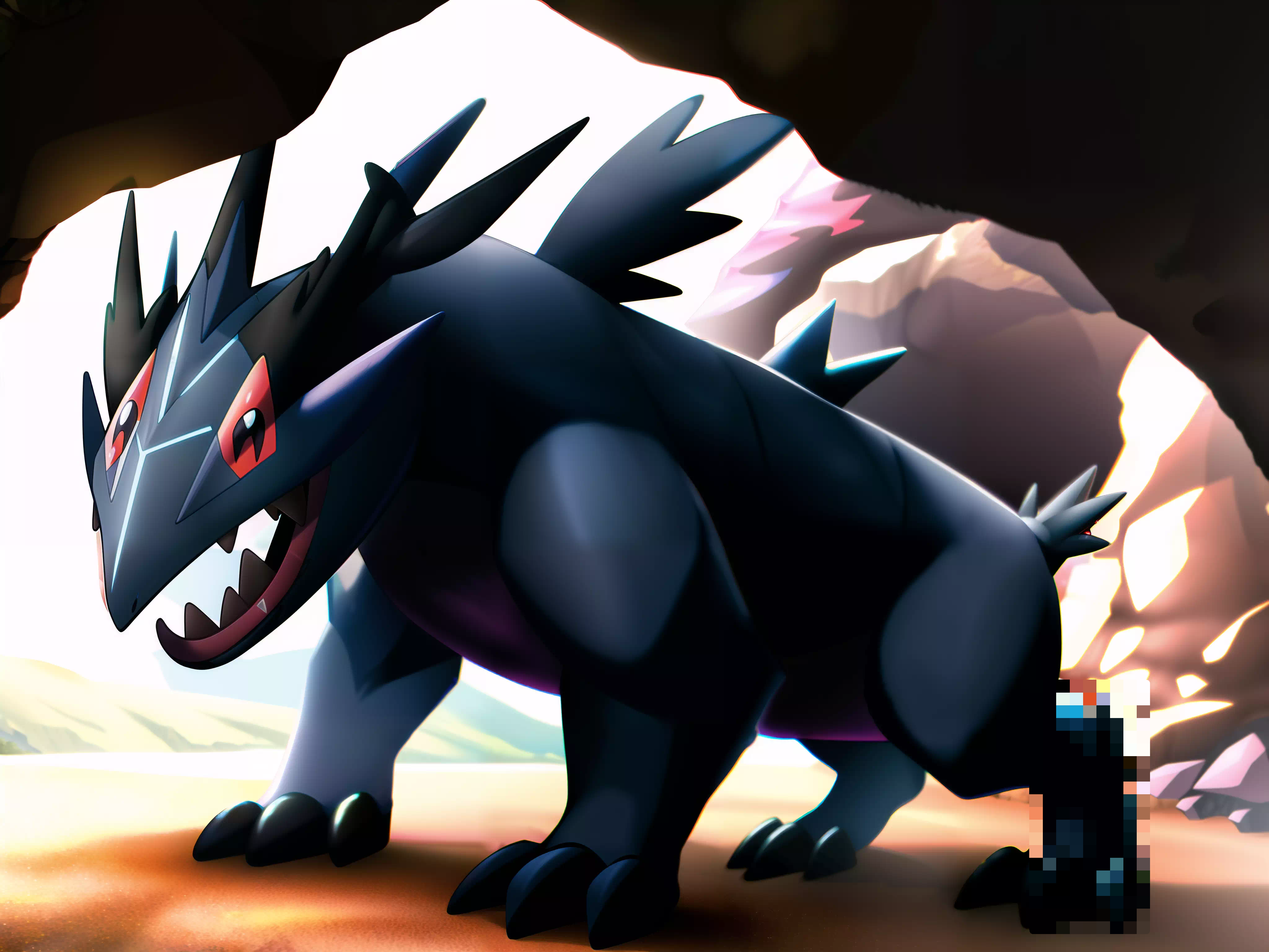 Diffusion Monster 001-Helicodon