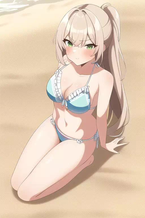 beach date with a girl [47P]