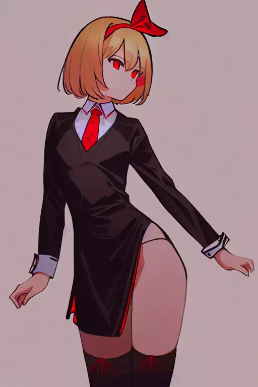 ルーミアらしいモノ その3（FS風立ち絵）