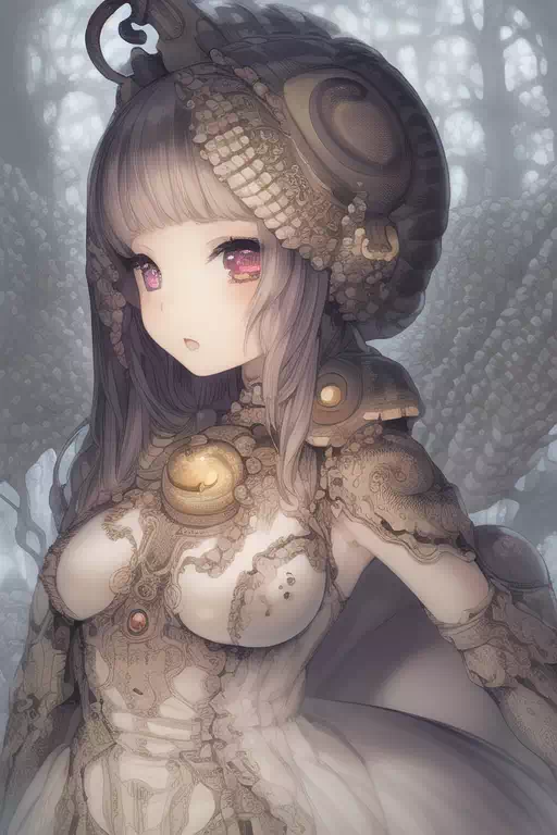 AIによるケモ娘（カタツムリ）