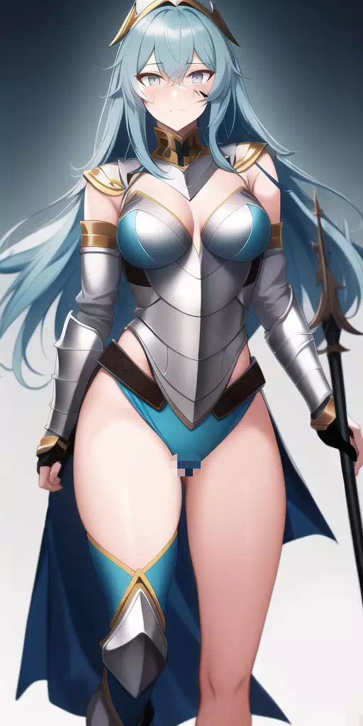 Blue haired Guardian