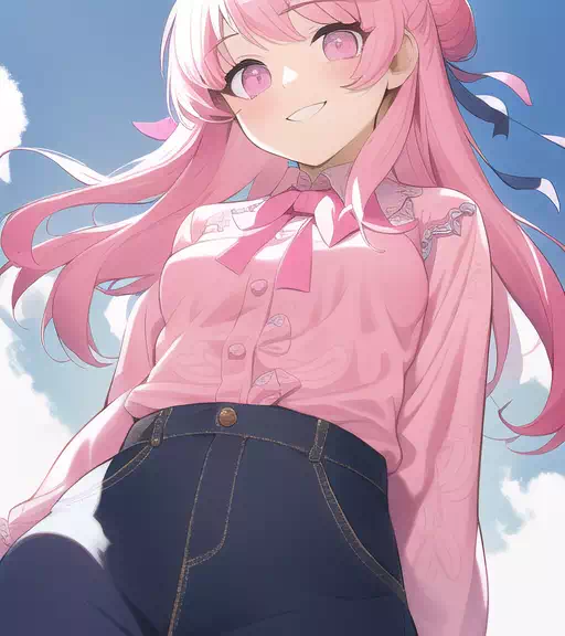 pinkhair girl