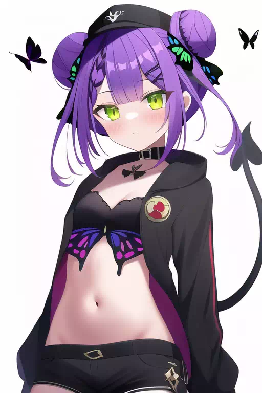 NovelAI ハイブリッド少女