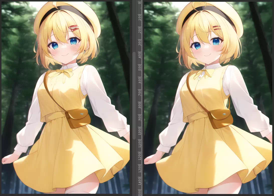 Novel AI Retouching