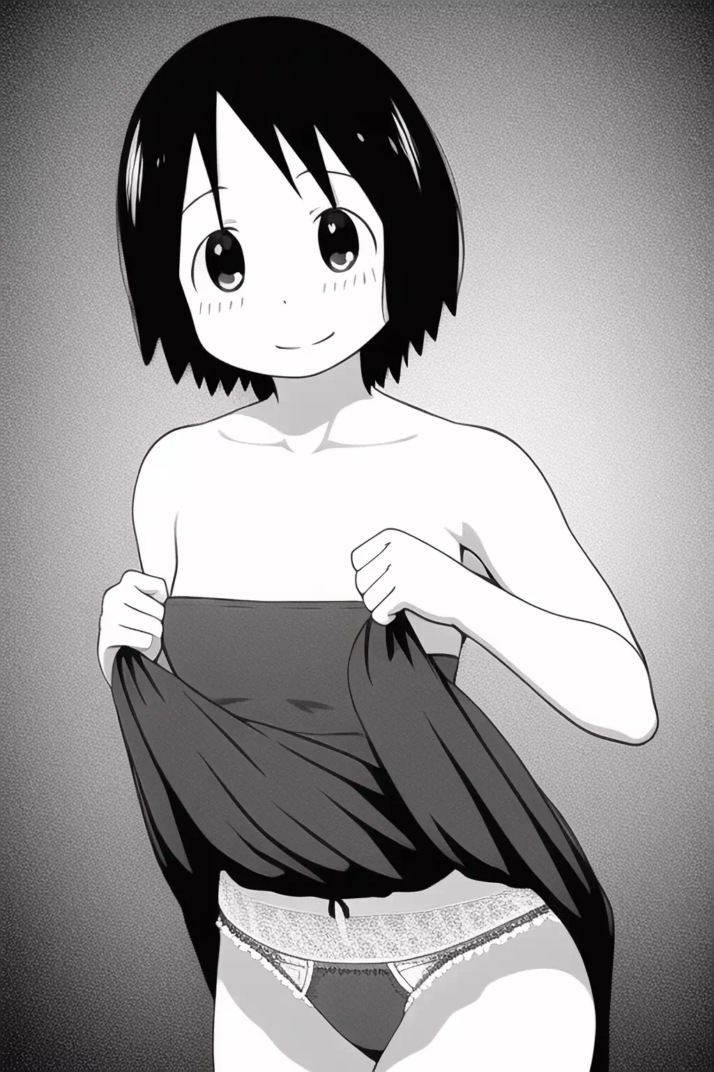 Nano Flashing Her Panties