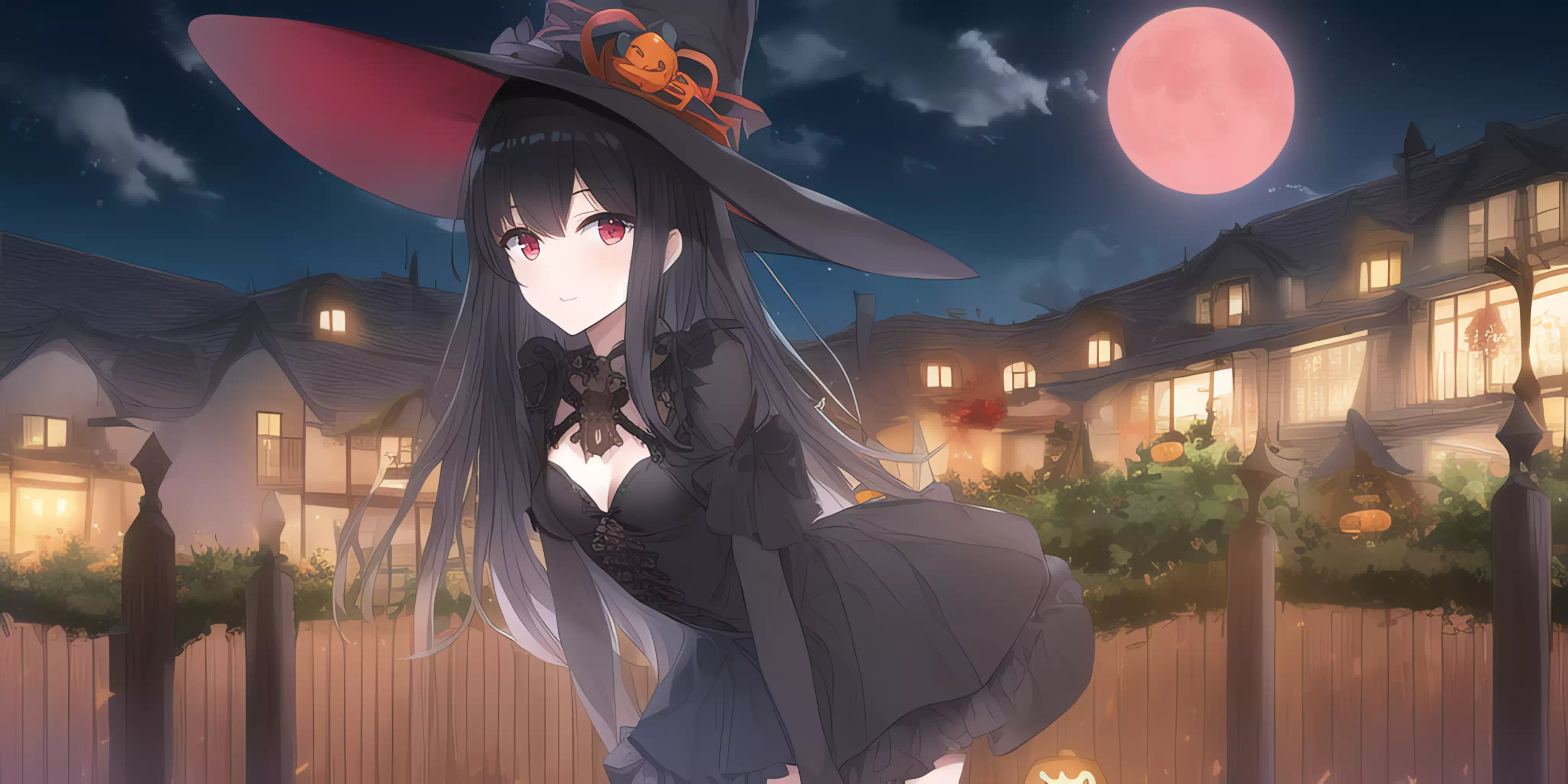 ハロウィン魔女