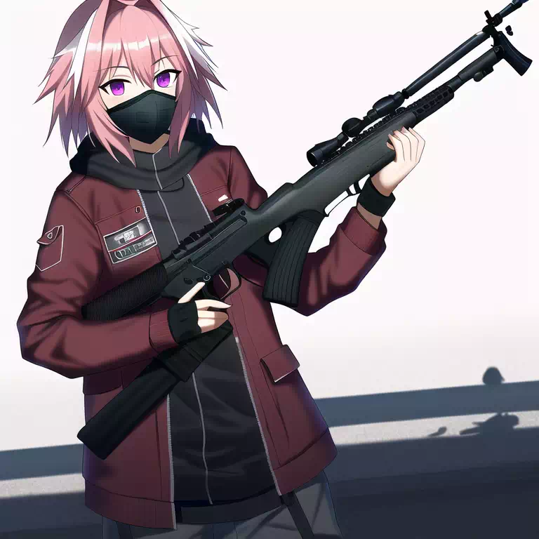 [AI] アストルフォ x 黒 02a