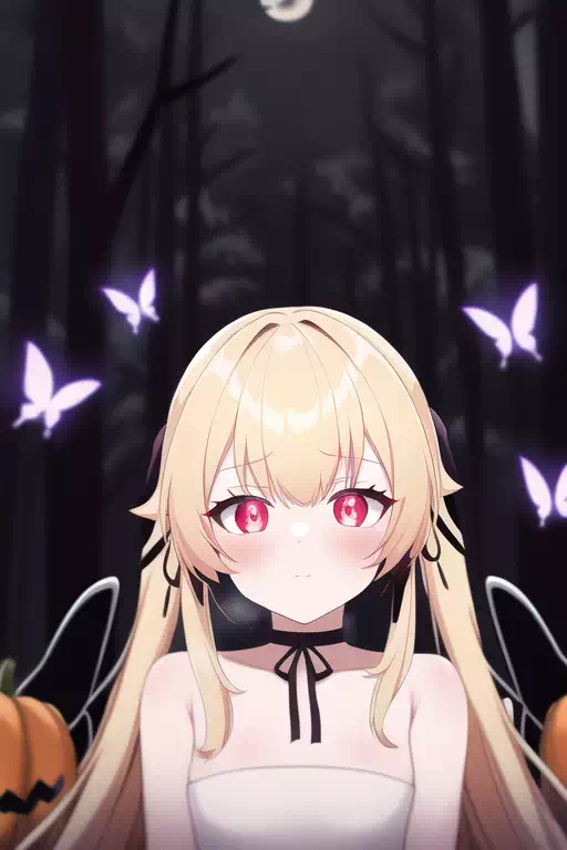 [Halloween] Ai Blonde Twintail