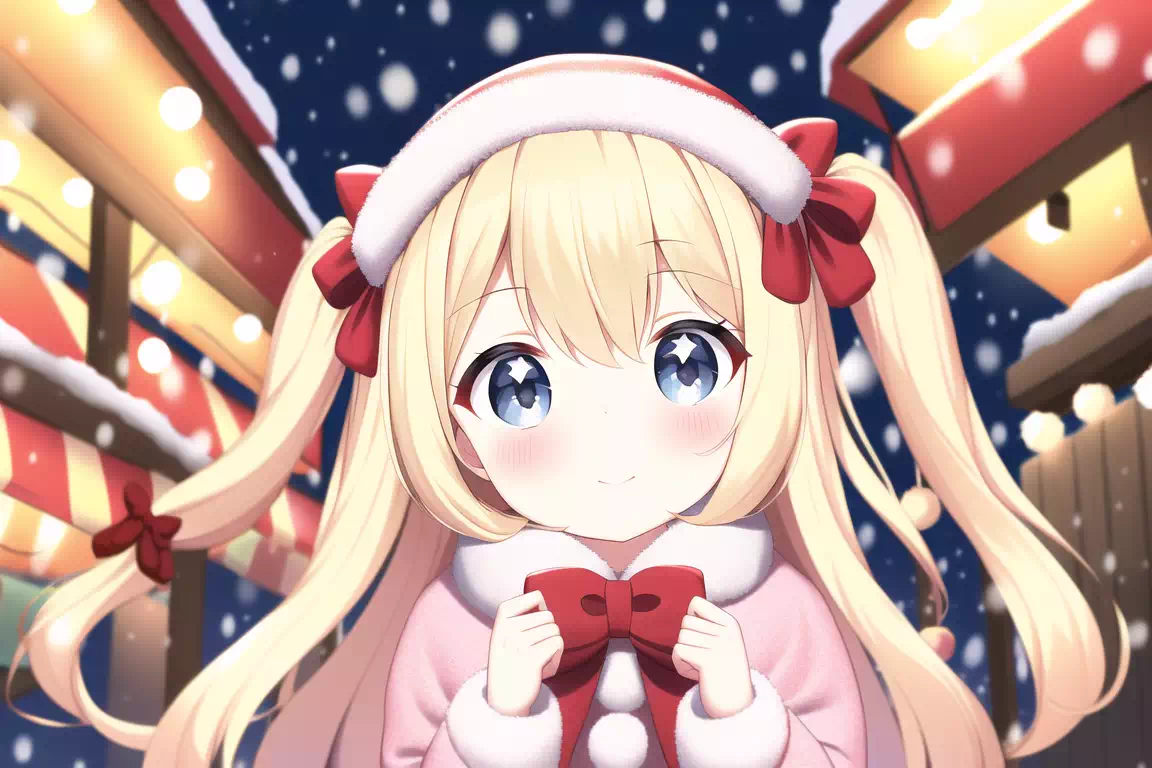 金髪少女とクリスマスと新年