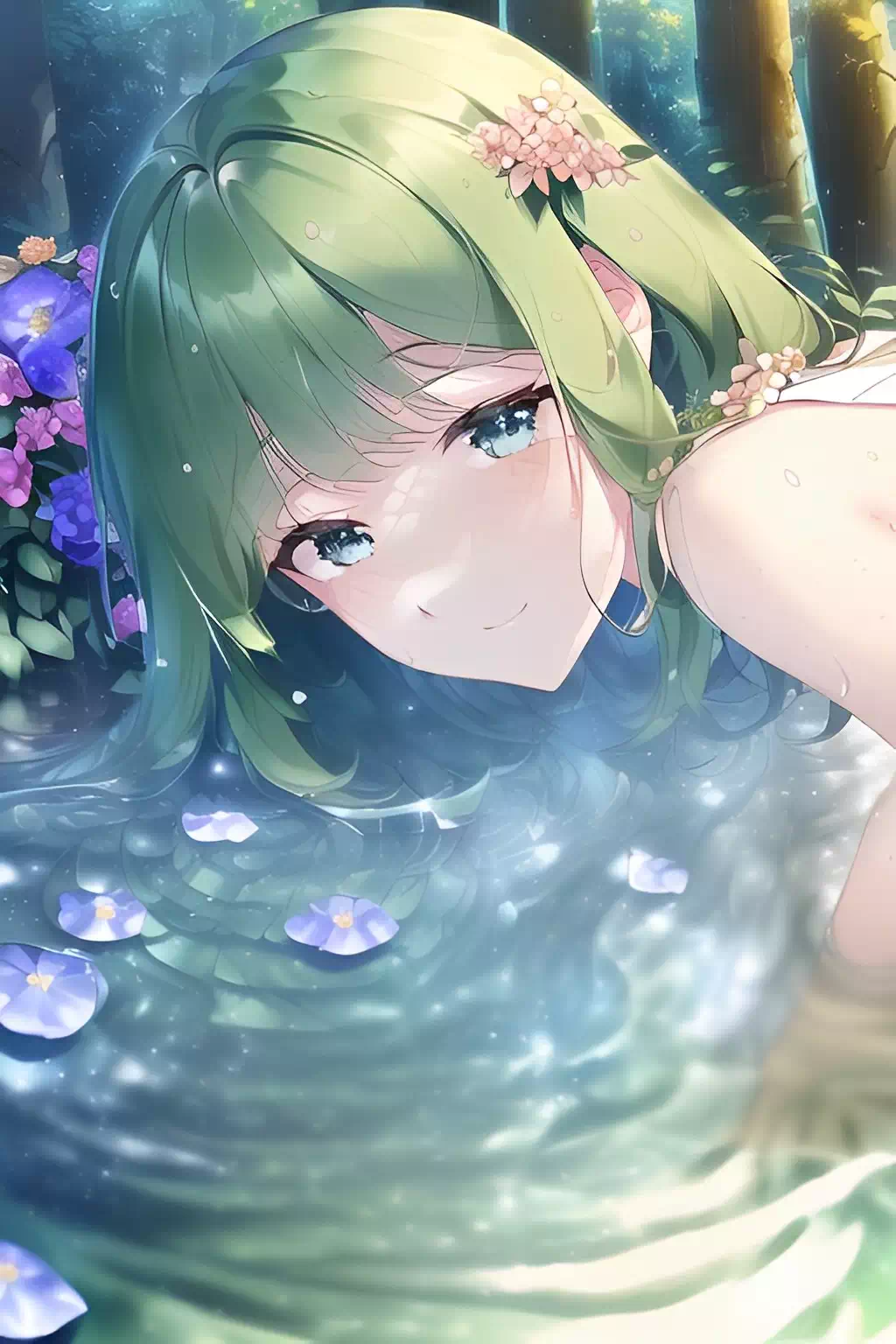 水と光（NovelAI）