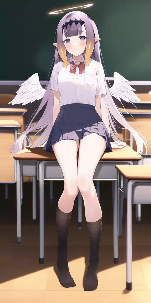 Ina in school uniform part 9