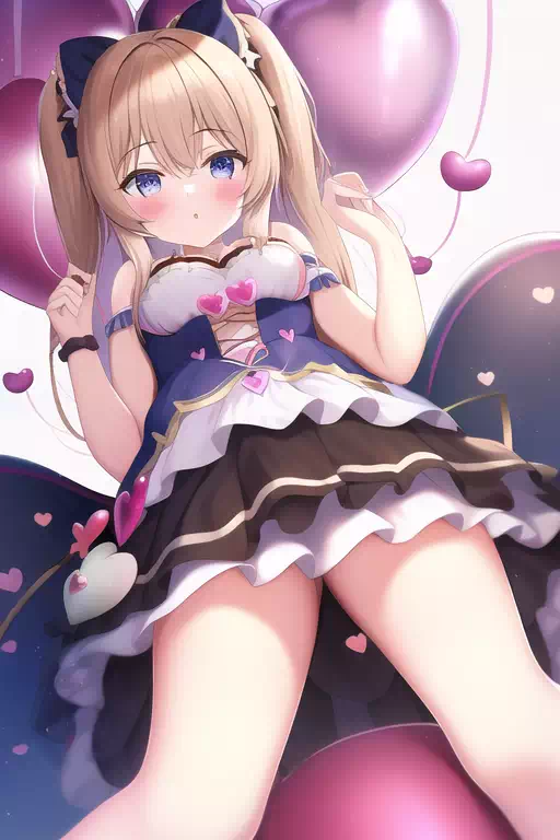 ツインテール女の子