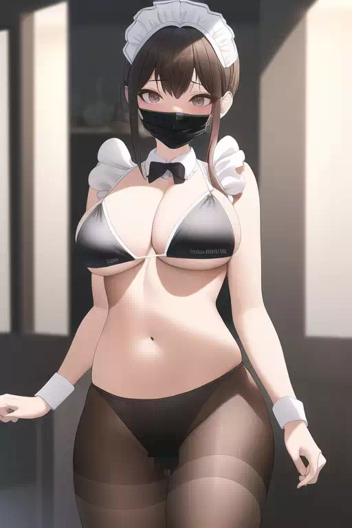 Maid bikini