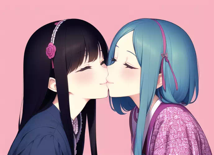 百合キス