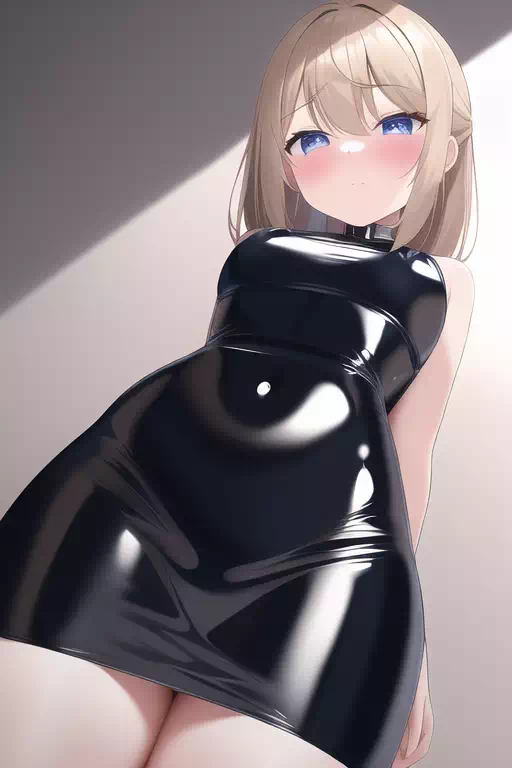 Latex dress and neko and loli!