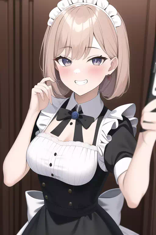 スキンヘッドメイドさん