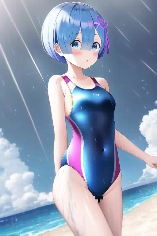 Rem At Raining Beach