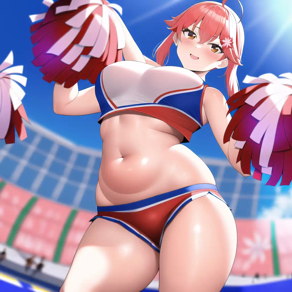 Novel Hololive Cheerleading Team