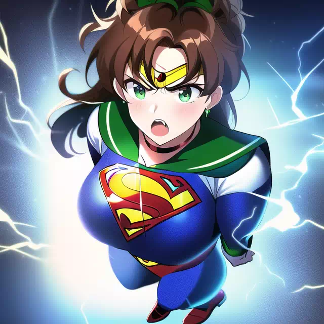 【NovelAI】Super sailor jupiter !？