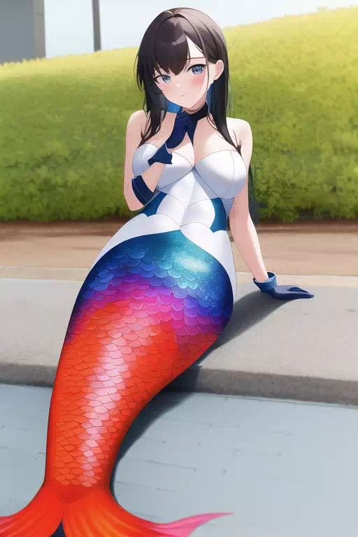 AI mermaid