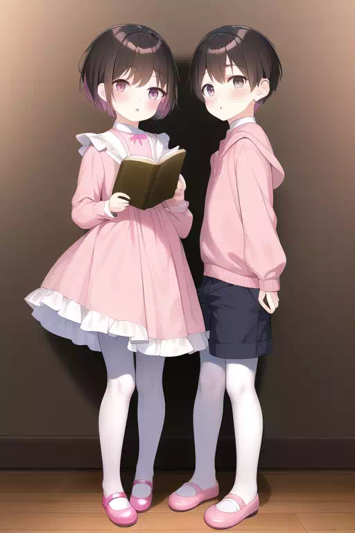 Twin brothers in choir together