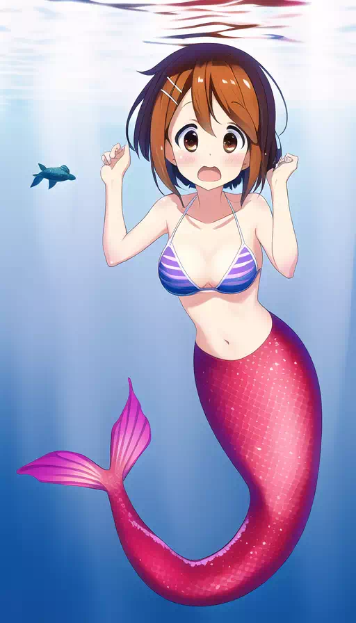 [Novel AI] 人魚になった唯