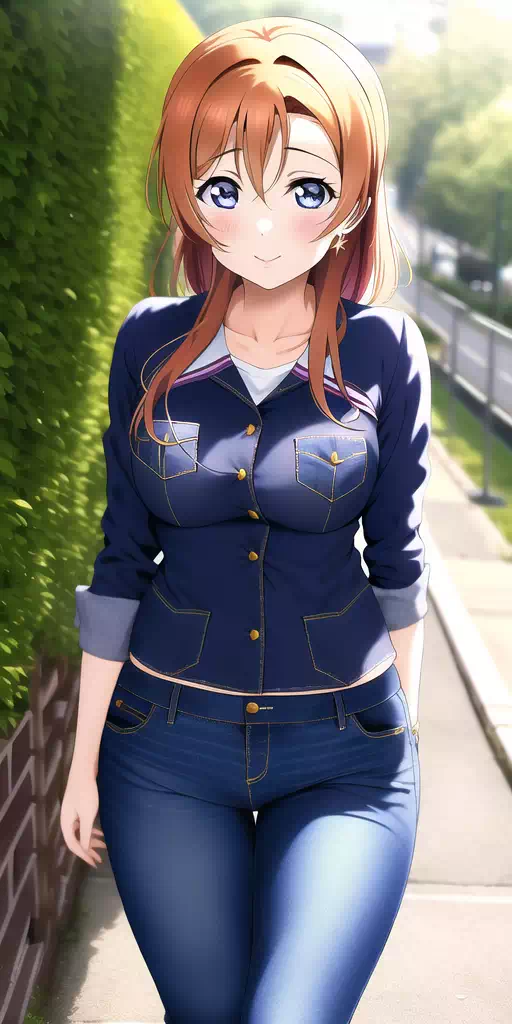 Honoka Kousaka in fashion