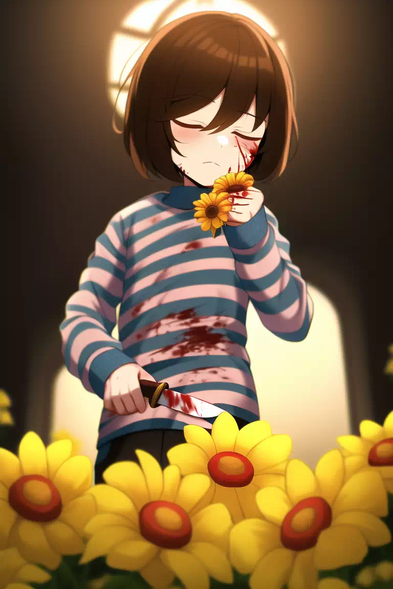 Frisk and Chara