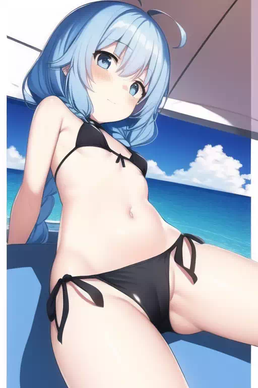 海～！？