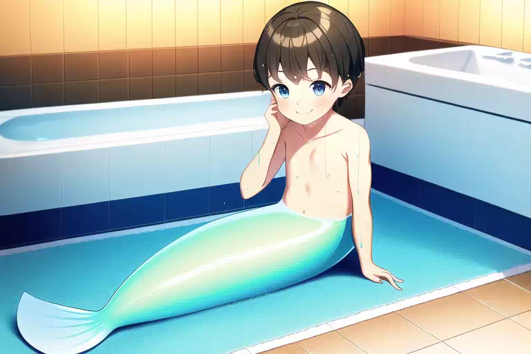 Became a merboy