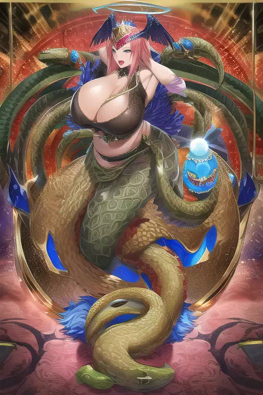 邪神ラミア (Evil Lamia Goddess)