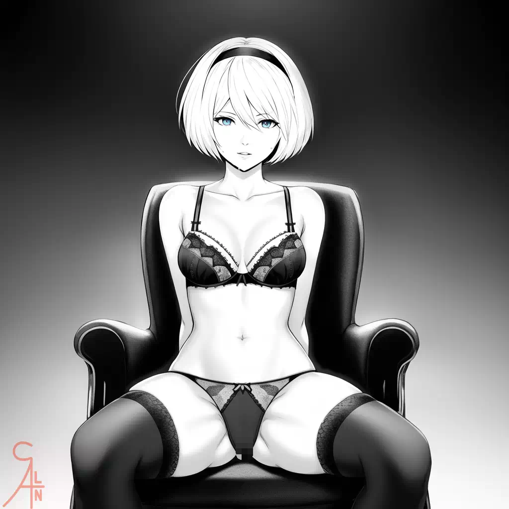 2B grayscale