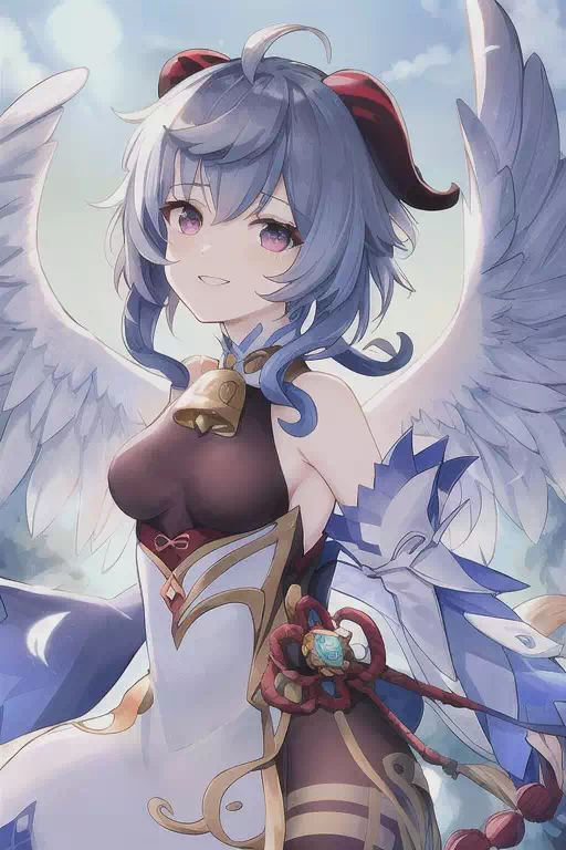 風変わりな姿の 原神 甘雨 1