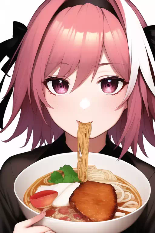 AIアストルフォにラーメン食べさせてみた